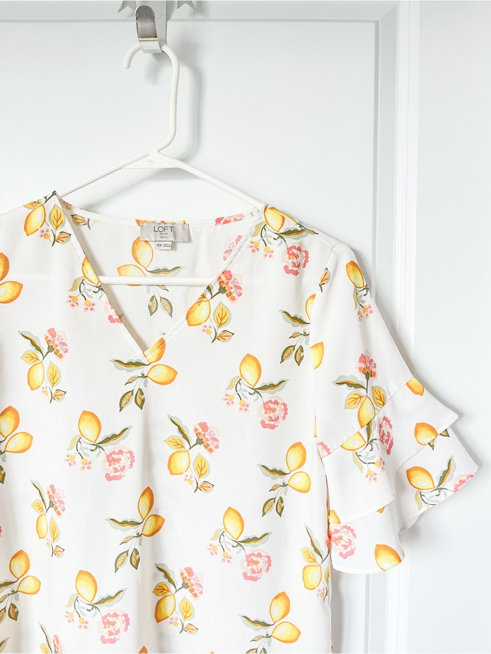 LOFT Outlet | Lemon Print | Blouse